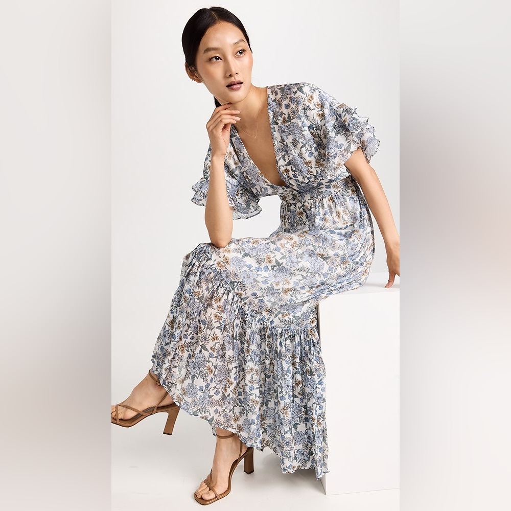 MINKPINK | Darcy Maxi Dress Floral | US S (4/6)